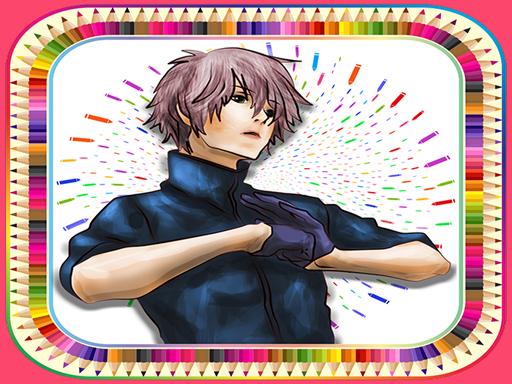 Coloring Book To Draw Anime &amp; Manga